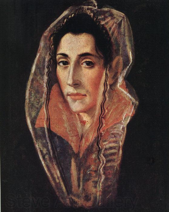 El Greco Portrait of a Lady